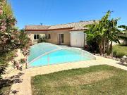 Maison de plain pied avec piscine au Temple Sur Lot...