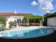 Maison de plain pied avec piscine sans travaux. Confort,...