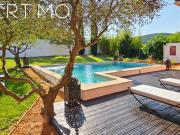 Maison de plain pied contemporaine 144 m2 habitable avec p