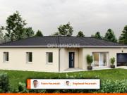 Maison de plain pied de110m2 avec 3 chambres sur 1772m2...