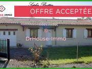 Maison de plain pied de 80m2 habitables, 3 chambres,...