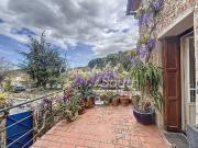 Maison De Village Avec Cour, Terrasse Et Vues, Corbere...