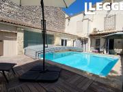 Maison de village spacieuse et de caractère avec piscine...