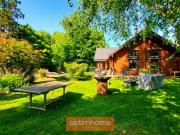MAISON EN BOIS MASSIF HONKA 175 m² SEMI PLAIN PIED AVEC...
