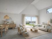 Maison en bord de mer avec jardin