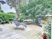 Maison en bord de mer avec jardin