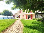Maison en pierre de 160m²+3chs+piscine+terrain