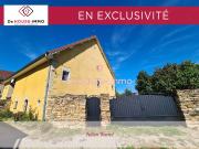 Maison en pierre mitoyenne 1 côté 130m² habitable...