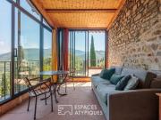 Maison et Gîtes avec piscine et vue panoramique en Drôme...