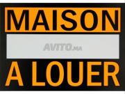 Maison individuelle en location