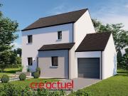 Maison neuve 90 m² – 4 chambres à MONTAUBAN DE BRETAGNE