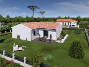 Maison Neuve 90m² 4 pièces à saint Cricq du Gave