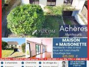 Maison rénovée avec sous sol total + garage + dépendances