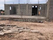 Maison sous construction vue panoramique