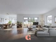 Maisonette in moderner DHH Gartenanteil & nachhaltige...