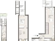 Maisonette Wohnung mit kleinem Garten