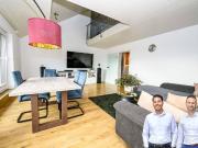 Maisonettewohnung mit 4 Zi EBK, Tageslichtbad und TG...