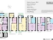 Majestic six bedroom townhouse on a prestigious garden...