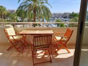 Mandelieu Cannes Marina appartement 3 pièces vue port...