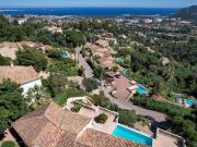 Mandelieu, villa sur les hauteurs, vue mer panoramique...