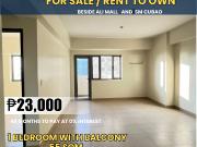 MANHATTAN PLAZA | 1 BR. 56 SQM | For sale/Rent to Own...