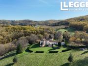 Manoir en pierre rénové avec piscine intérieure, gîte et...