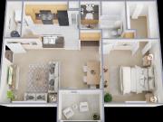 Mansions at Hastings Green Family 1 Bedroom Apartment...