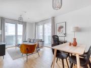 Marinatower: U2 Donaumarina, 3 Zi mit Balkon mit...