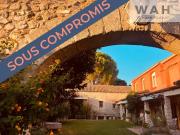 MAS 6 PIÈCES sur terrain de 1800 m2 avec piscine 34670 SAI