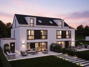 Massiv gebaute Doppelhaushälfte im KfW 40 Standard in...