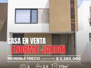 CASA EN VENTA JARDIN ENORME Y SUPER BONO DE $50,000... CASA EN VENTA JARDIN ENORME Y SUPER BONO DE $50,000...