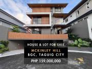 McKinley hill village brand new house for sale