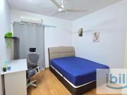 Medium Room Queen, Mix Unit, Utilities Included, High Floor