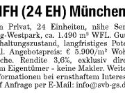 Mehrfamilienhaus 24 WEH München