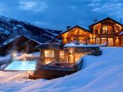 Méribel: Chalet de luxe avec piscine en location