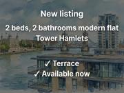 Merino Gardens, London E1W, 2 bed flat to rent, £4,500...