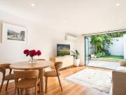 Meticulous family living nestled between two parks