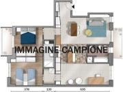 METRO C QUADRILOCALE CON GIARDINO SPESE INCLUSE