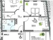 MINDEN INNENSTADT VERMIETUNG EINER 2 ZIMMERNEUBAUWOHNUNG