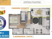 Apartamento 2 Quartos Suíte 45m² Minha Casa Minha Vida...