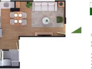 Mini Departamento en preventa En Residencial Alameda San...