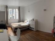 Mini studio meublé, rénové dans appt lumineux 16e