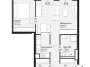 Mit WESTBALKON | 2 Zimmerwohnung inklusive Abendsonne