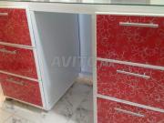 مكتب أليمينيوم و كرسي