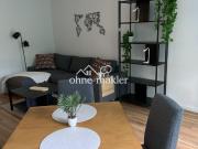 MÖBLIERT & EINGERICHTET: Frisch renovierte 3 Zimmer Whg...