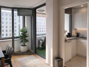 Möblierte 1 Zimmer Wohnung: Düsseldorf Golzheim – Balkon...