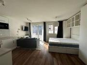 Möblierte 1 Zimmer Wohnung mit Balkon u. Aufzug im...