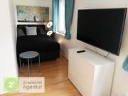 Möbliertes Apartment mit Terrasse und Stellplatz,...