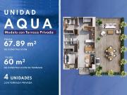 Modelo AQUA Terraza Condominio en Venta en Fluvial...