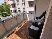 Moder­ne 3‑Zimmer Woh­nung mit Ein­bau­kü­che und Balkon